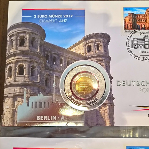 Numisbrief deutschland 2 - 2x,