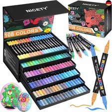 Nicety 108 farben acrylstifte - 108,