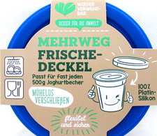 4 Mehrweg Frische Deckel aus