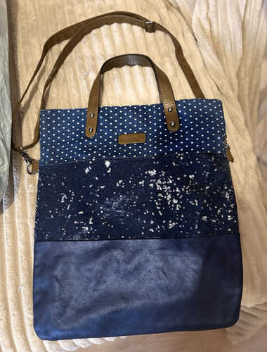 Damen umhängetasche blau - umhängetasche,