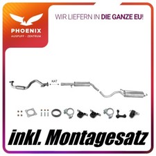 für VW Golf IV 1.6 77kW (2000-2005) Fließheck Auspuffanlage Auspuff Hosenrohr