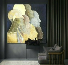 XL LEINWAND BILD BIS 100x100x5