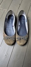 Tommy Hilfiger Ballerinas – Echtleder, Gr. 37 Braun