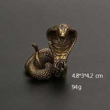 Messing Schlange Statue Tiere