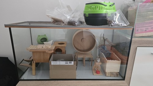 Terrarium groß und - 1x, 1x