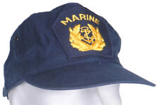 Orig. Bundeswehr Marinemütze Abzeichen Marine Cap BW Bordmütze Anker Eichenkranz