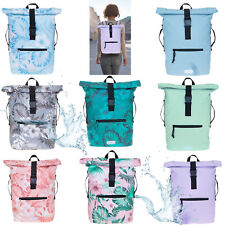 Rucksack Freizeit Damen Arbeit Laptop Reiserucksack Rolltop Elephant Time Bag