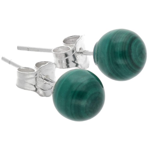 Malachit grün ohrstecker - malachit,,