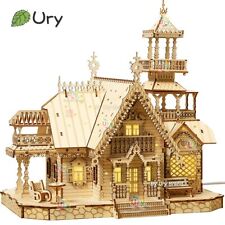 3D Holz puzzle Villa Haus
