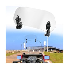 Einstellbar Klar Windschild