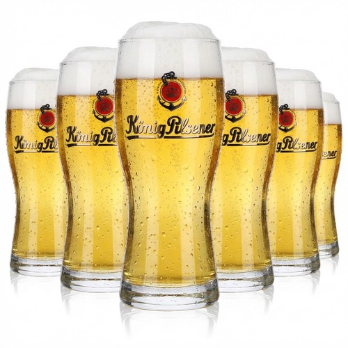 König pilsener bier glas - könig,