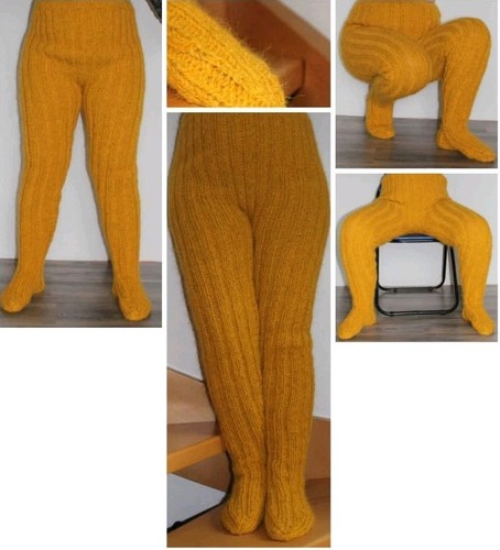 Strumpfhose ziegenwolle - strumpfhose, l-xl