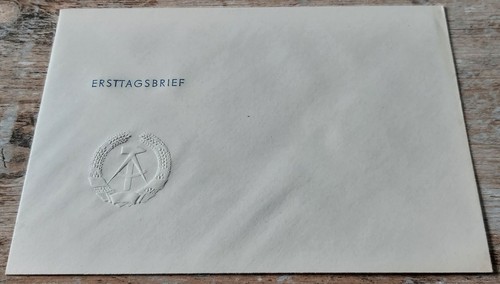 Blanco fdc ddr wappen - blanco,