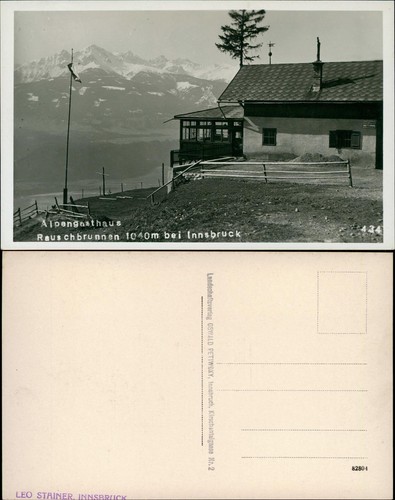 Ansichtskarte innsbruck - ansichtskarte,