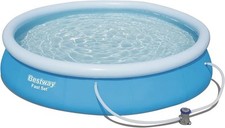 Bestway FastSet Pool Set 57274 Filterpumpe 366x76cm Quick Schwimmbad Gartenpool