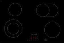 Kochfeld Glaskeramik autark 4