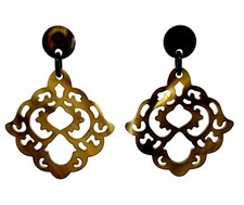 camilieri Horn Ohrringe