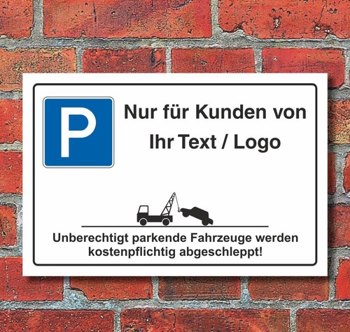 Schild parkplatzschild - schild,