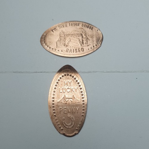 Elongated coin souvenir - elongated,