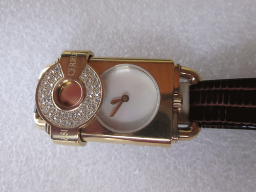 Cerrutti damen uhr goldfarben - cerrutti,