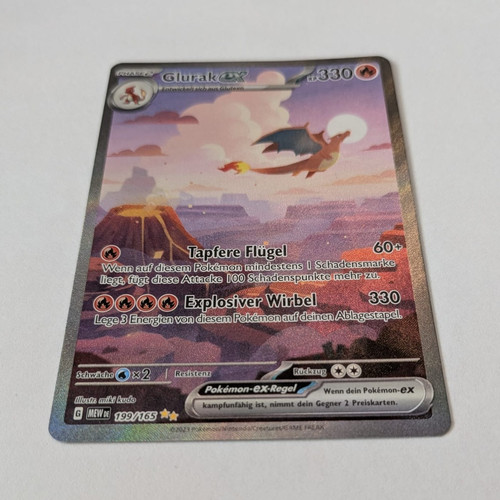 Pokémon tcg glurak - glurak, 199/165