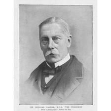SIR DOUGLAS GALTON Präsident