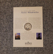 Silbermünze - München