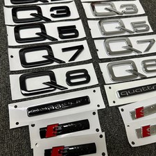 Audi Sline Quattro Heck Emblem