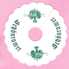 Pilsdeckchen Tropfdeckchen