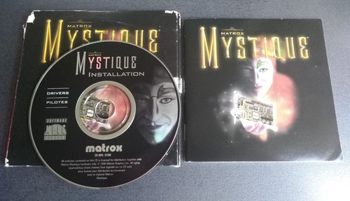 Matrox mystique installation - matrox,