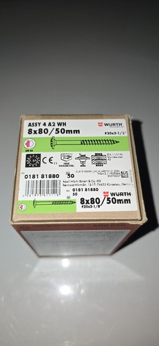 Würth assy 8x80 - assy, a2