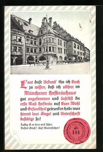 Ansichtskarte münchner - ansichtskarte,