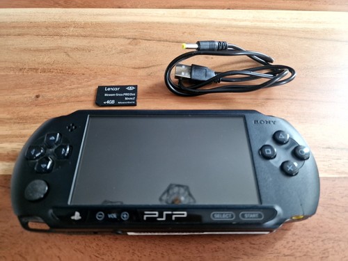 Sony psp e1000 charcoal - psp, black