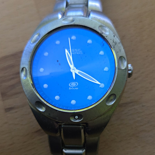 Fossil blue herren armbanduhr - fossil,