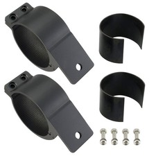 2x Zusatzscheinwerfer Halterung Rohrschelle LED Bar Stoßfänger Klemme 76 - 81mm