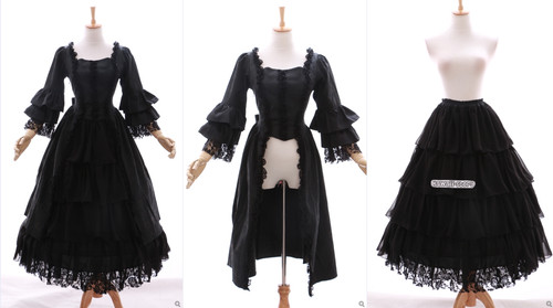 569 schwarz gothic vampir - gothic,