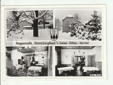 TAMBACH-DIETHARZ....,Gastst. "Nesselberghaus.", 4 Ans. u.a. Gastraum....s/w  AK