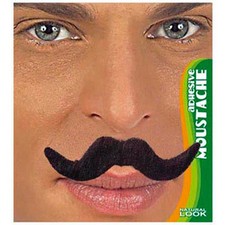 Falscher Bart in schwarz