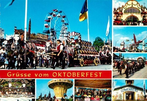Oktoberfest brauerei gespann - oktoberfest, brauerei-gespann