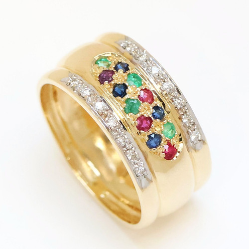 Bandring karat 585 gold - bandring,