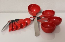 Kitchenaid Messbecher + Löffel Set in rot 