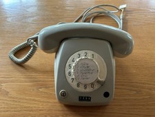 Deutsche Post FeTAp 612 GbAnz-2, grau, Wählscheibe mit Gebührenanzeige