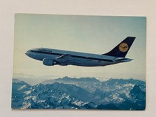 Postkarte Lufthansa Flugzeug