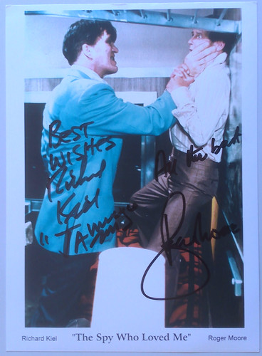 Roger moore richard kiel - &,