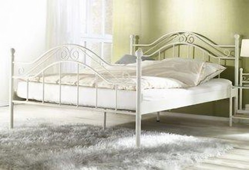 Himmelbett weiß 140 - x, 200cm