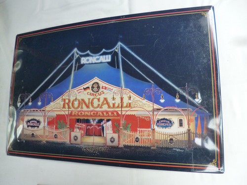 Roncalli circus blechschild - roncalli,