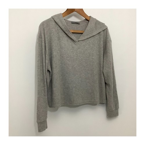 New look grauer gerippter - new,