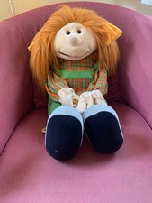 LUCY KUMQUATS Handpuppe, Größe etwa 70 cm mit schönen braunen Augen