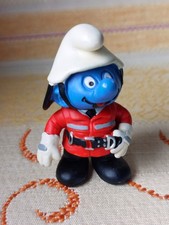 Schleich® ´99 Peyo Schlumpf Feuerwehrmann, Vintage.