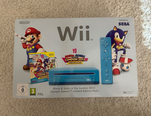 Nintendo wii konsole blau - nintendo,